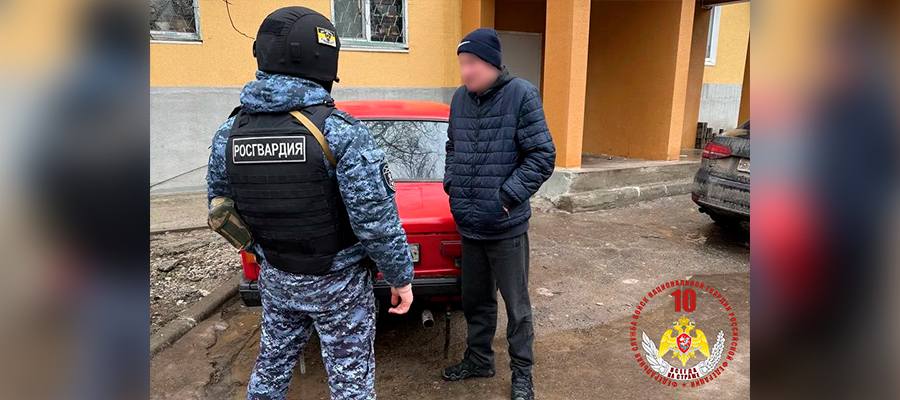 В Мариуполе росгвардейцы задержали мужчину, подозреваемого в нетрезвом вождении