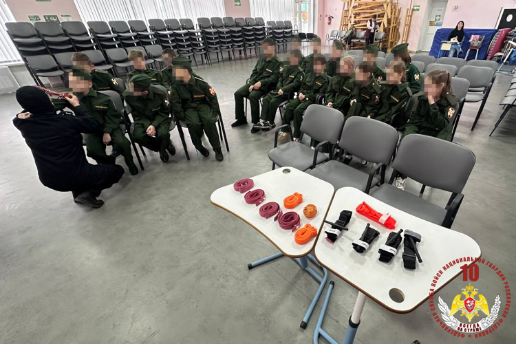 В Мариуполе спецназ Росгвардии провёл мастер‑класс по оказанию первой помощи