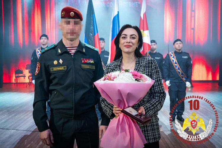 Медалью Росгвардии «За содействие» наградили заместителя руководителя Республиканского медиахолдинга в Донецке
