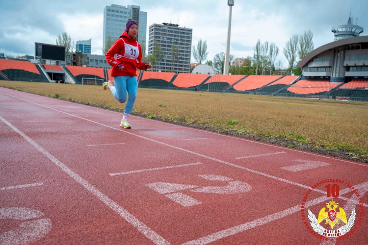 В ДНР прошел чемпионат по легкой атлетике среди сотрудников Росгвардии