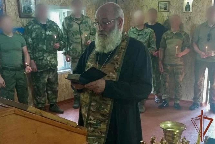 Священнослужители Росгвардии встретились с бойцами 116-й отдельной бригады